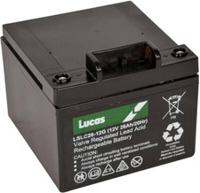 Lucas 26Ah-12V AGM/GEL (27