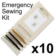 10 x Emergency Sewing Kit - 12