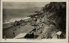 Vintage RPPC Whitsand Bay The