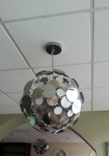 Eclipse ceiling light disco ball effect pendant NEW in BOX