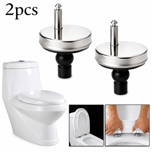 Toilet seat hinges soft - 2x,