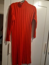 Primark red ribbed knit - red,
