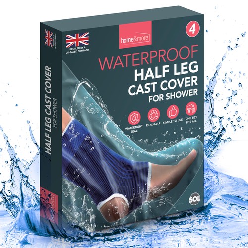 Sol 4pk waterproof half leg - waterproof,