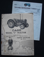 Case Model C Tractor  -