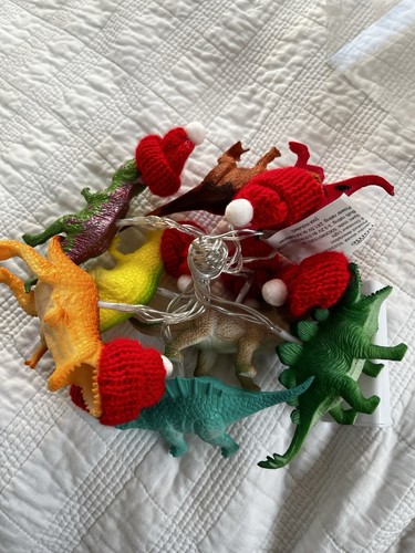 Dinosaur string lights door - dinosaur,