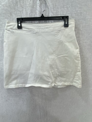 White mini skort denim kartel - skort,