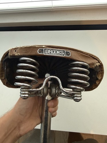 Vintage brooks made - in, england