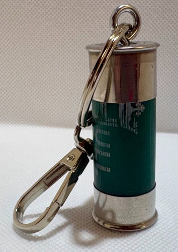 Shotgun cartridge keyring - shotgun,