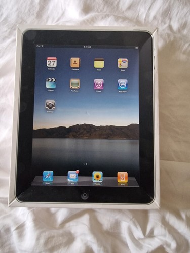 Empty original ipad box - ipad,