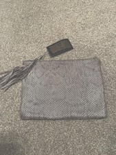 Retro BIBA Evening Bag Silver