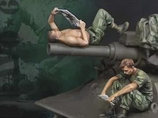 Vietnam war tank crew - vietnam,