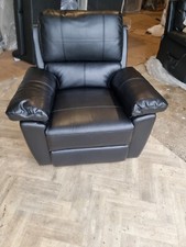 Toby Black Faux Leather