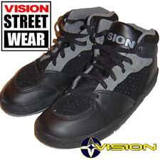 VISION STREET WEAR MS19000 '80s Skateboard Shoes UK 7 / 8 USA - Shock Wave Black