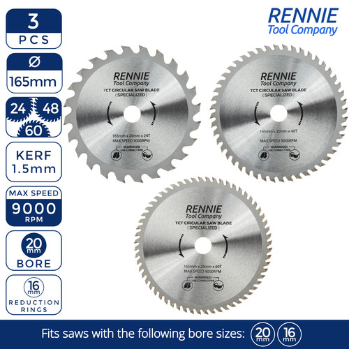 Pack 165mm 24t 48t - 3,
