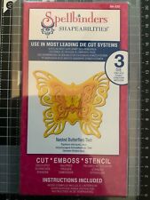 Spellbinders Shapeabilities Nested Butterflies 2 Die Cutter Set