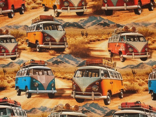 Camper van fabric 100 - camper, uk