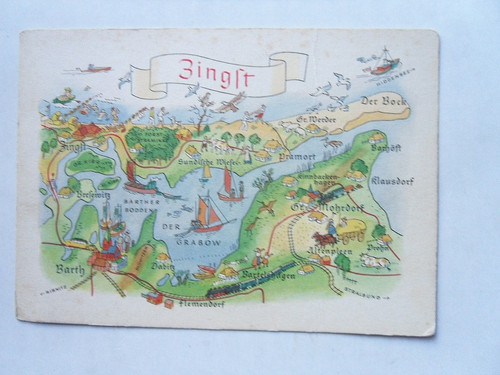 Postcard zingst baltic sea - postcard,