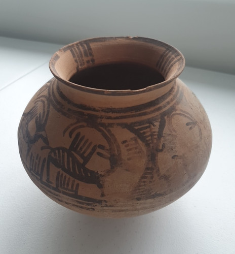 Indus valley terracotta vessel - indus,