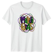 Mardi Gras Glitter Beads