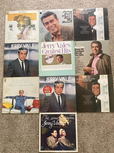 Job lot jerry vale lps - vale,