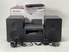 SHARP Hi Fi Micro Sound System Tokyo Bluetooth Input DAB+ CD XL-B520D Ex Display