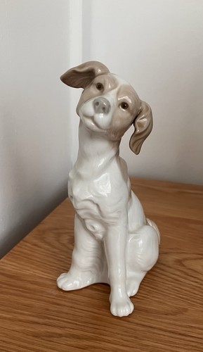 Lladro gorgeous dog look - lladro,
