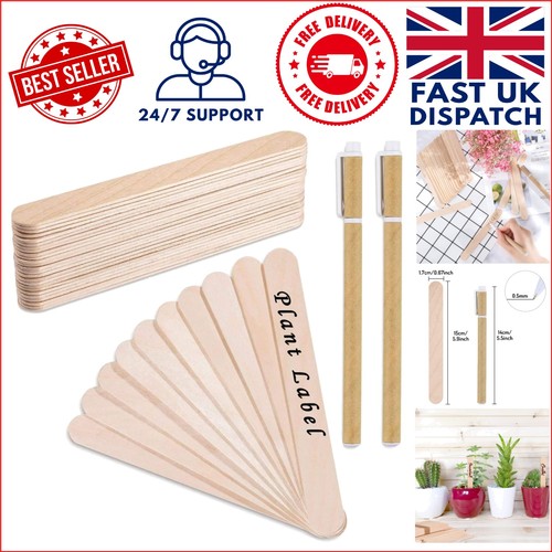 Durable wooden plant - wooden, labels