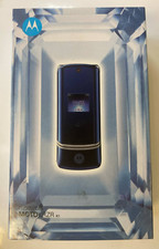 Motorola KRZR K1 - Mobile Phone (Unlocked) Flip Fold Blue - Original Boxed