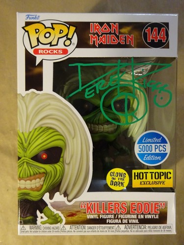 Signed derek riggs - signed, maiden