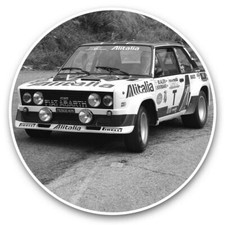 2 x Vinyl Stickers 15cm (bw) -