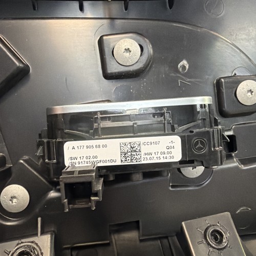 Mercedes w177 seat switch - mercedes,