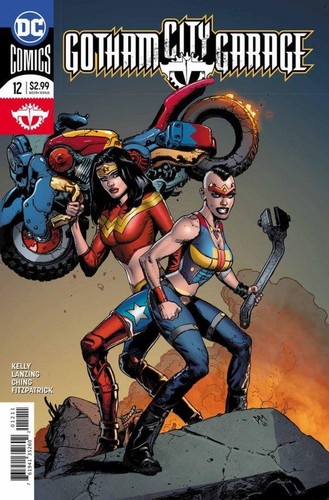 Gotham city garage dc - garage,