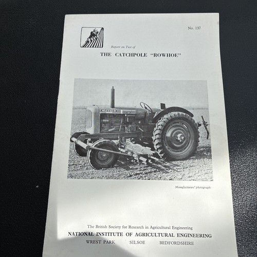 Catchpole rowhoe nuffield - catchpole,