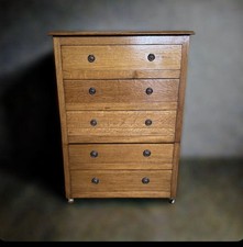 Antique Oak Tallboy chest of
