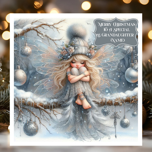 Personalised woodland fairy - personalised,