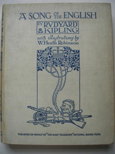 Song the english rudyard - a, of