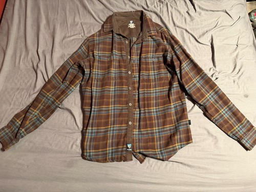 Kühl brown plaid long sleeve - plaid,