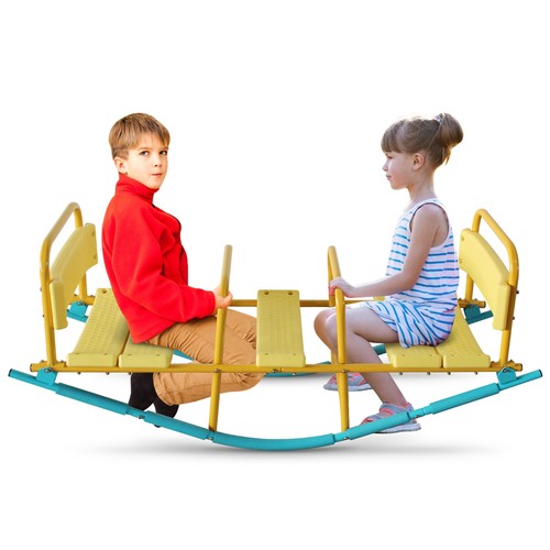 Kids rocking seesaw teeter - kids,