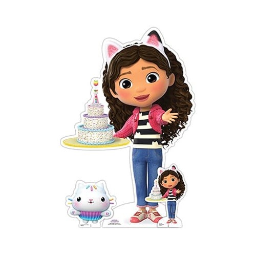 Gabby with cake - cake, gabby's