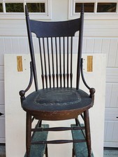 Antique Dining Chair w/ Cane