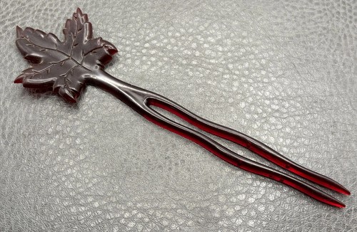 Vintage cherry bakelite hair - cherry,