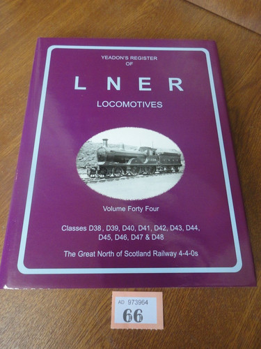 Yeadons register lner - yeadons, of