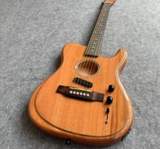 New electric guitar, wood