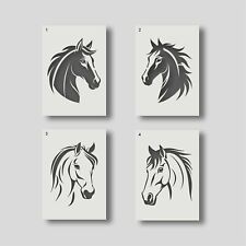Horse  Head Stencils for Home Decor, Wall Art, Painting, Arts & Crafts.