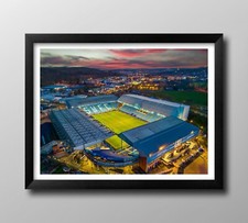 Sheffield Wednesday FC Gifts, Framed Print, Hillsborough Stadium Canvas Poster