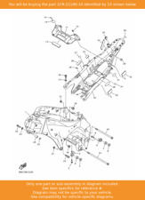 YAMAHA Rear Frame Comp, 2CR-21190-10 OEM YZF-R1