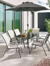 Province 8-Piece Dining Set Garden Furniture Durable Outdoor Dining Solution