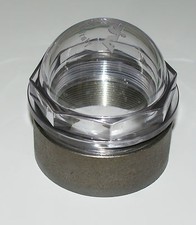 Sight glass riv dome - sight,