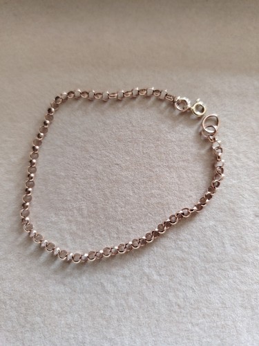 Rose gold belcher bracelet - belcher,