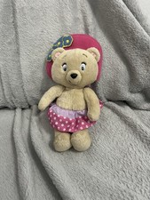 Noddy small Tessie bear soft toy plush Pink Skirt Pink Hat Flowers